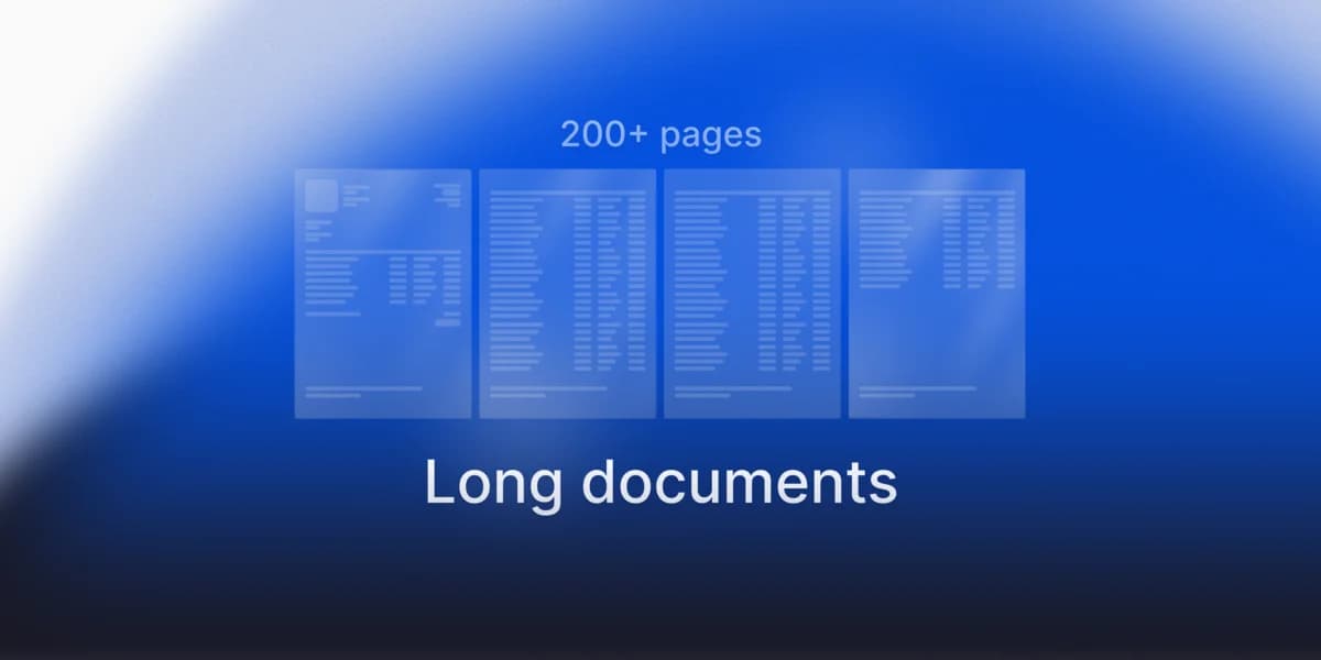 Long Documents Are the Production Case: Why 300-Page PDFs Break Extraction Systems and How We Solved It