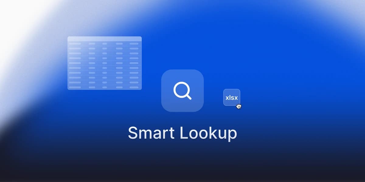 Smart Lookup: Reference Data, Without the Brute Force